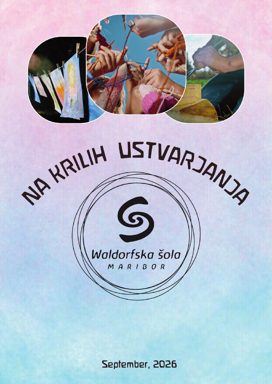 Naslovnica glasila Na krilih ustvarjanja – september 2026